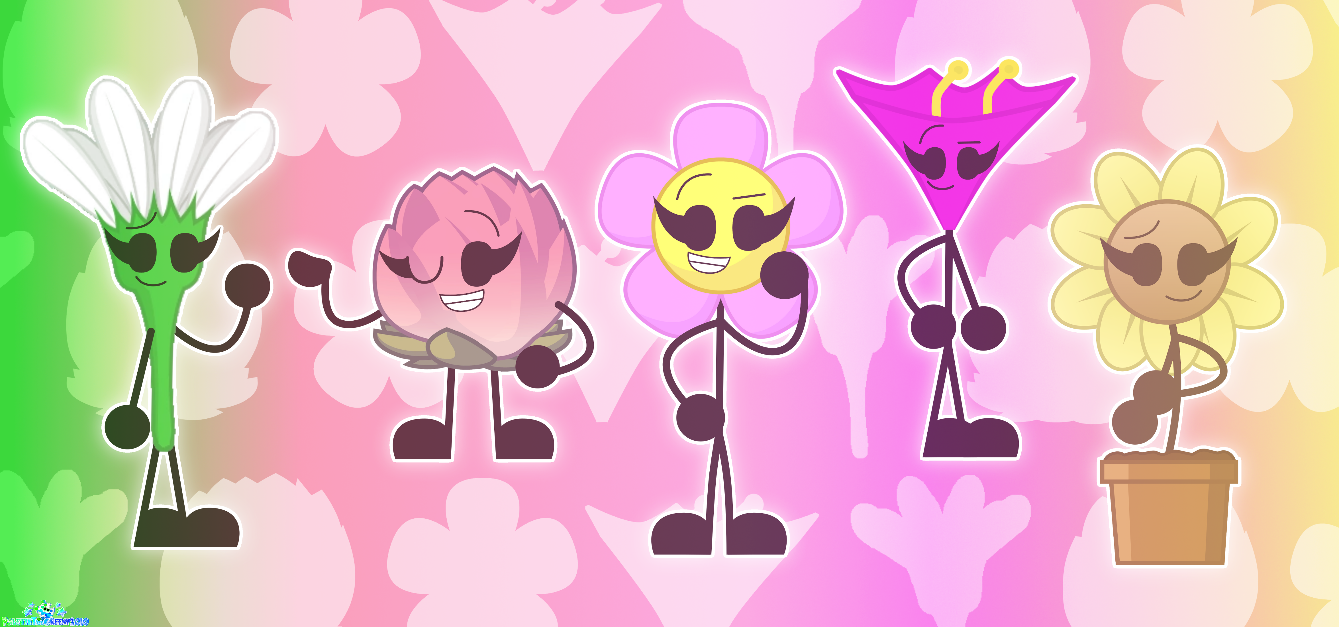 Flowe Object Oc Flower Objects by PaletteTheGreeny2010 on DeviantArt