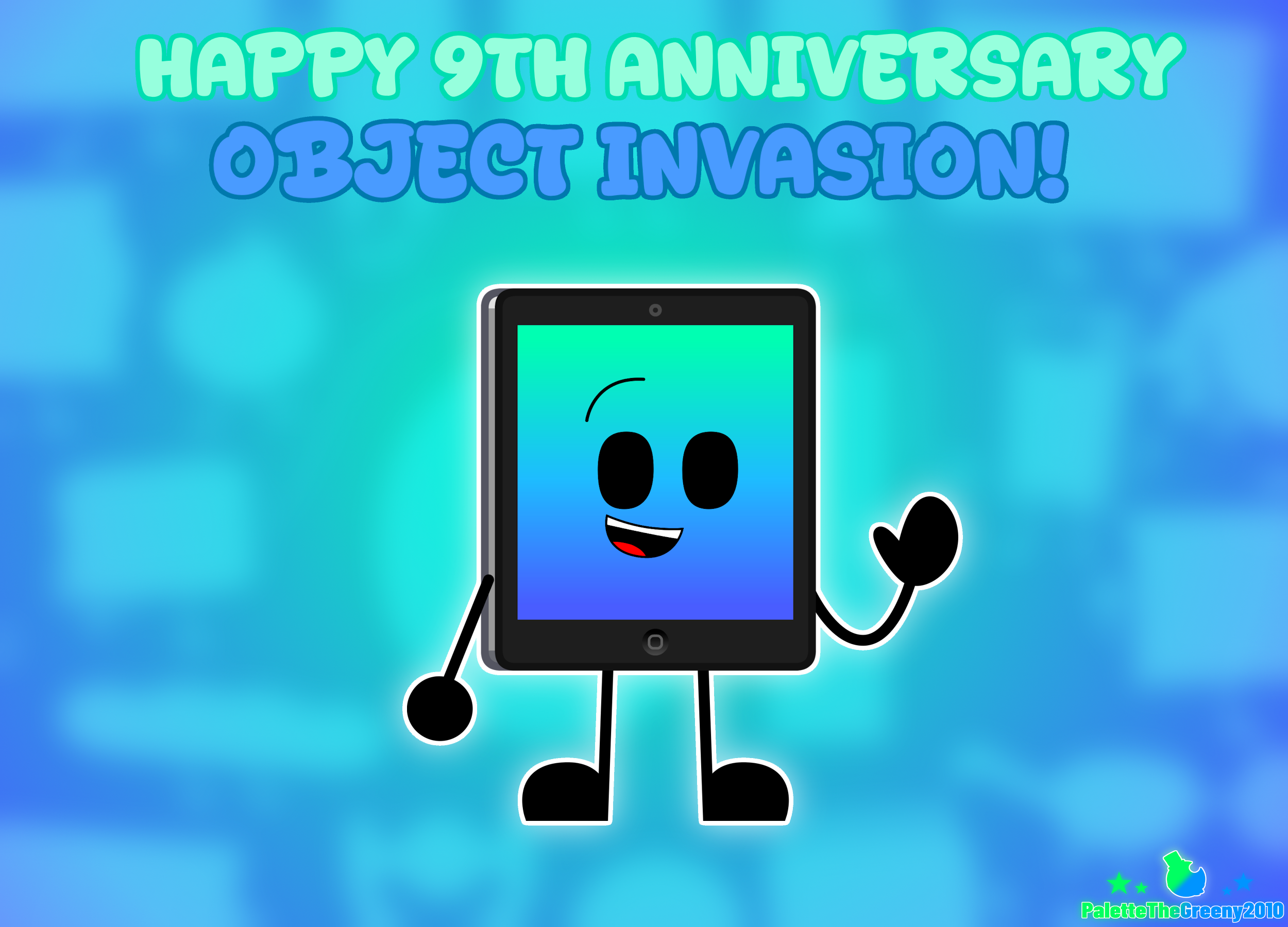 Object Invasion Pride Object Invasion 9th Anniversary by PaletteTheGreeny2010 on DeviantArt