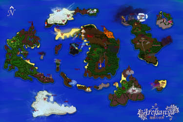 Archanya World Map