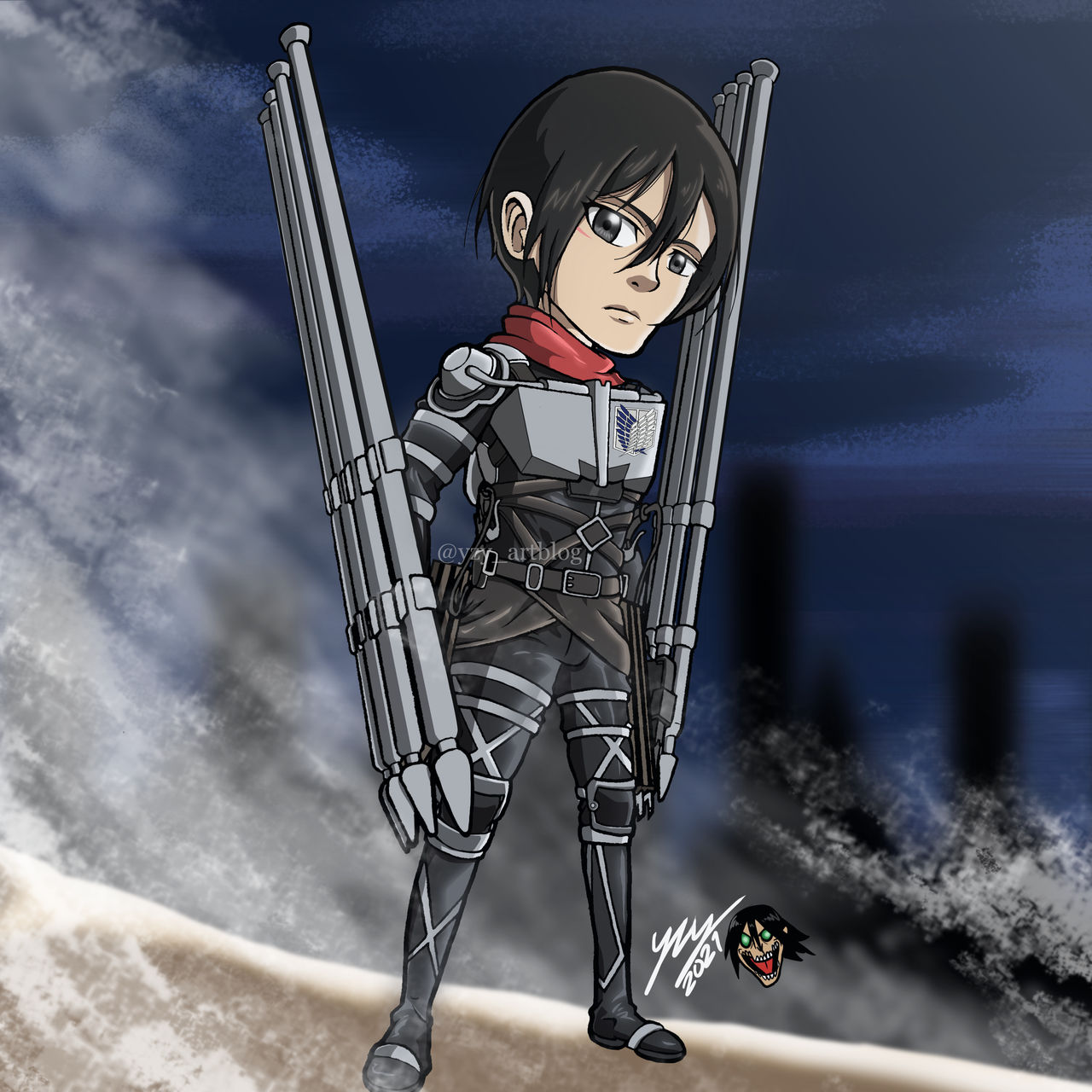 Attack On Titan Final Season 4 X Mikasa Ackerman By Yzy0103 On Deviantart Attack On Titan Final Season 4 X Mikasa Ackerman By Yzy0103 On Deviantart