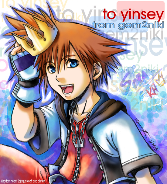 Sora from KH for Yinsey