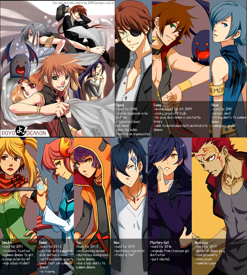 Poyo Yo: Demon project by gem2niki