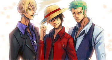 One Piece - Monster Trio