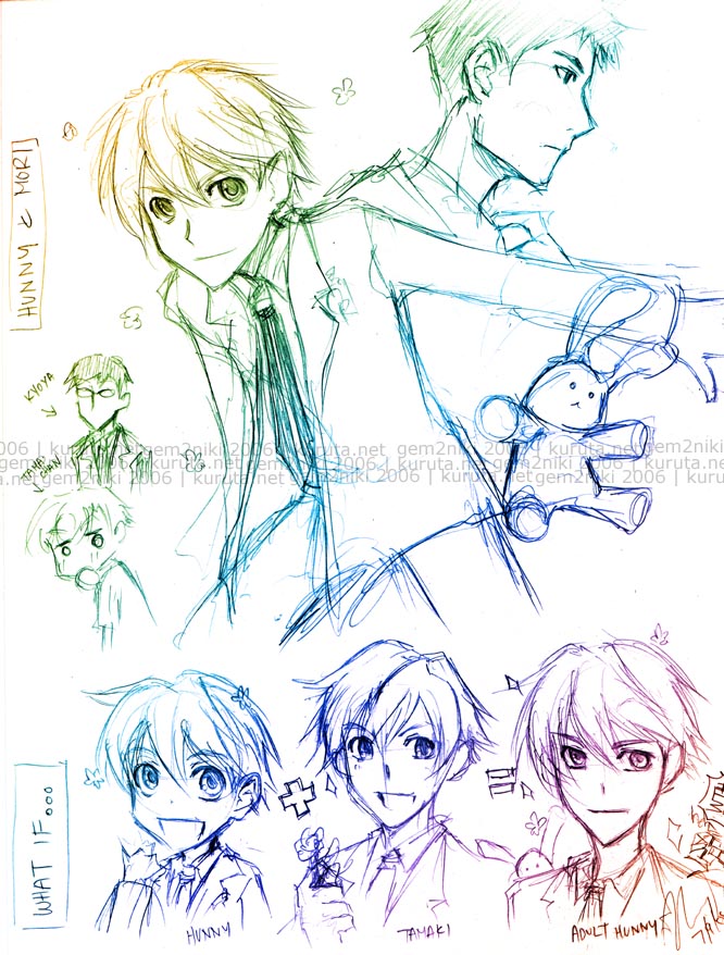 Ouran Sketches - Hunny