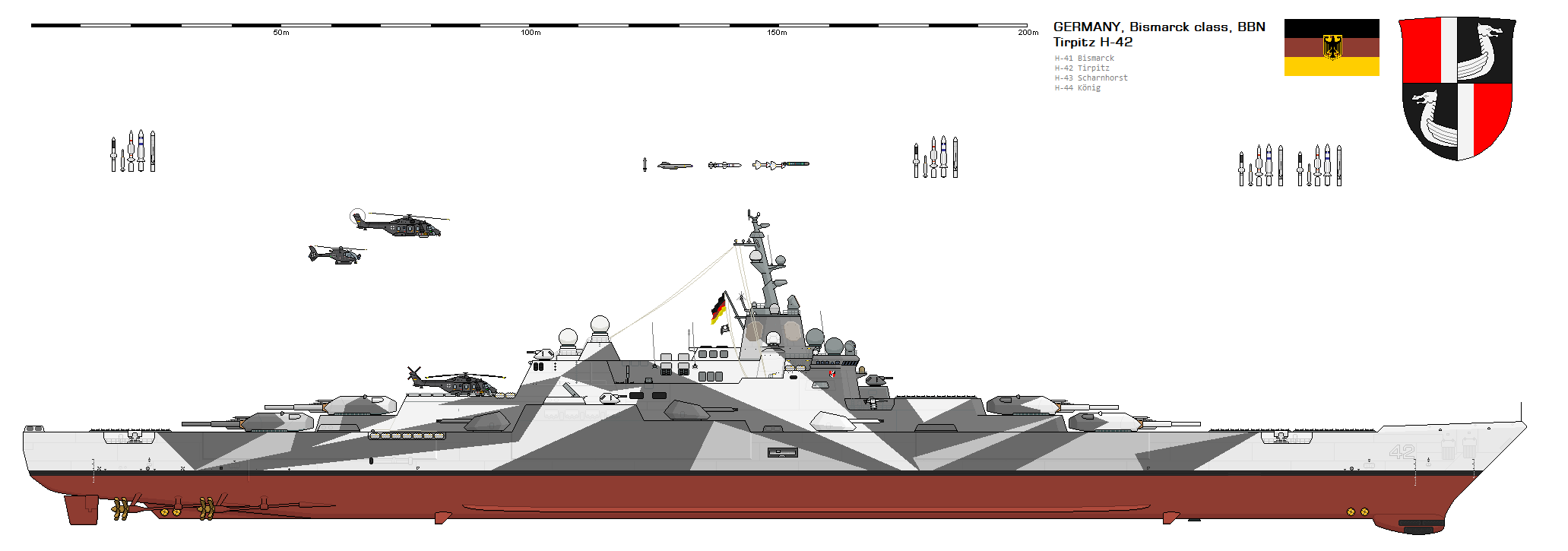 German BBN Bismarck Class