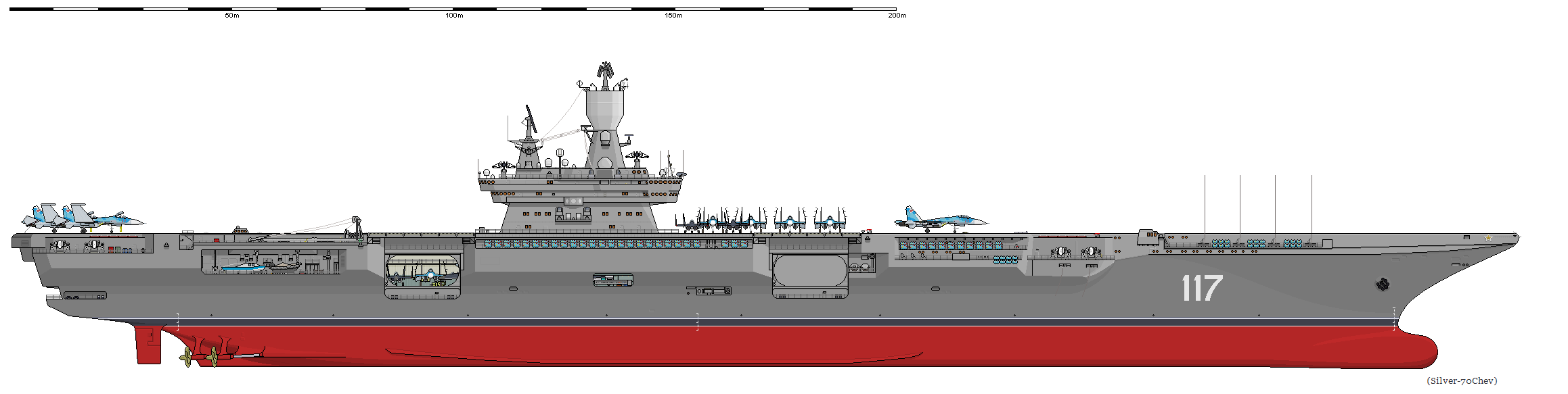 Russian (Soviet) Aircraft Carrier By Silver-70Chev On Deviantart