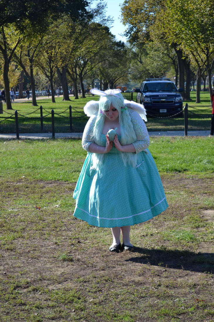 Flying Mint Bunny by Himenomau84 on DeviantArt