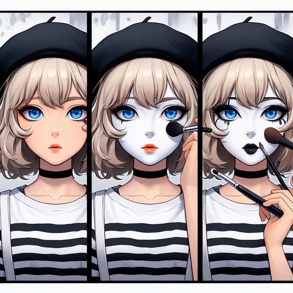 Mime girl 4 by RimFuton on DeviantArt