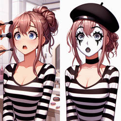 Mime makeup 72