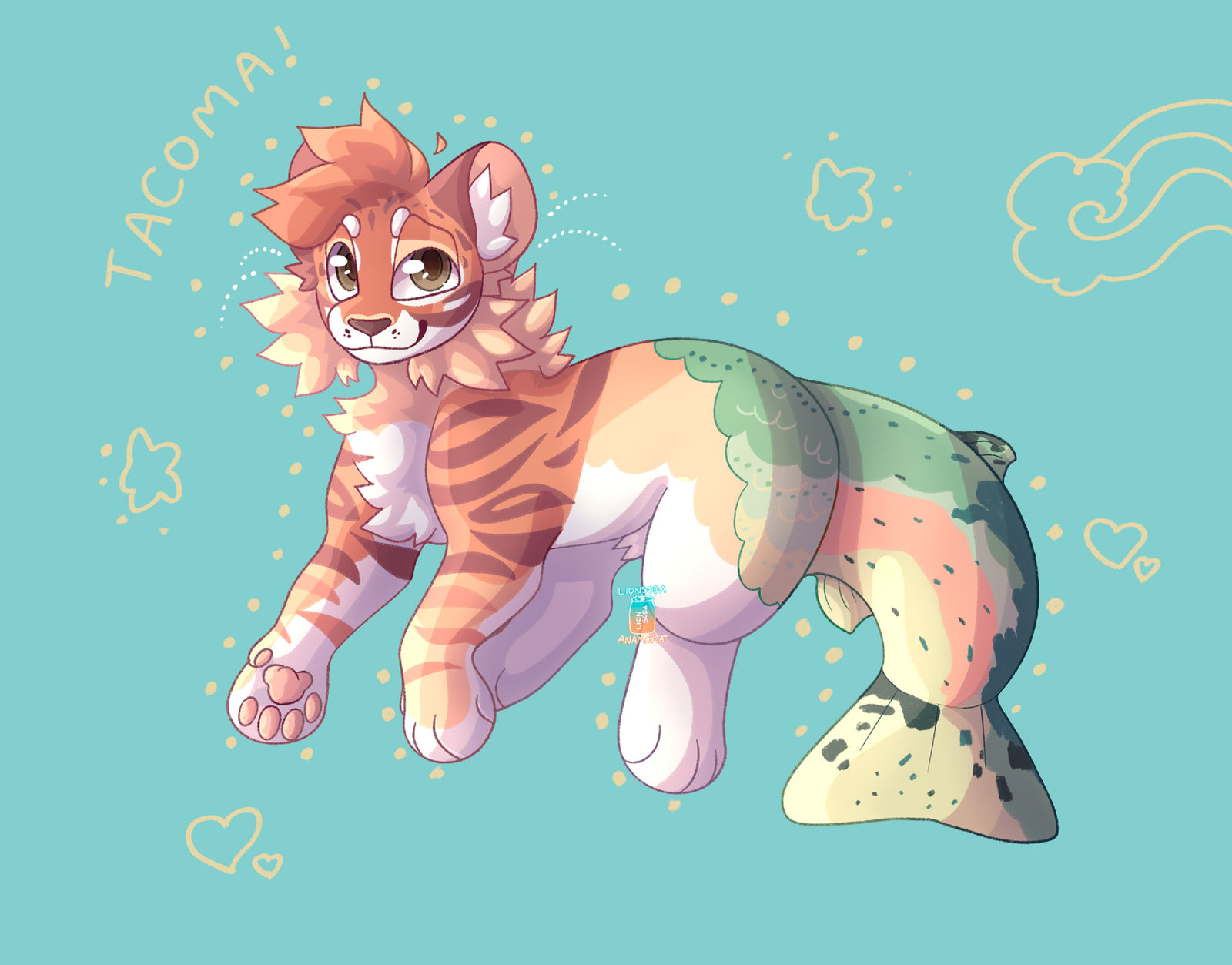 Tiger Trout by AnamayCat on DeviantArt
