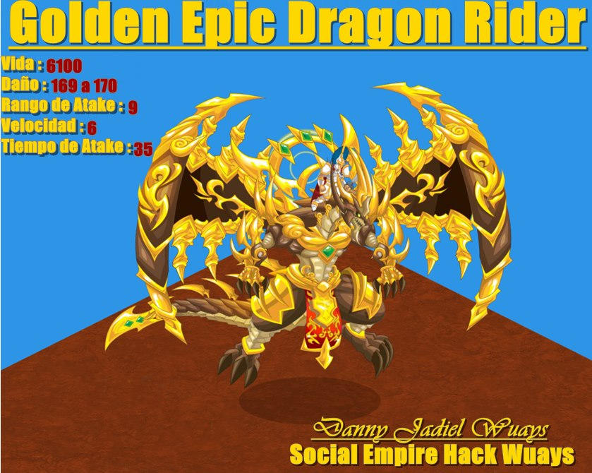 Golden Epic Dragon Rider by isaiaguilar on DeviantArt