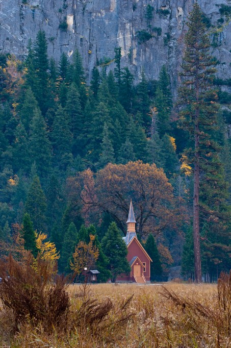 Chapel In Yosemite Valley