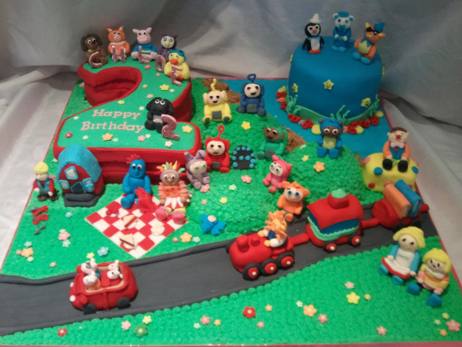 Cbeebies cake