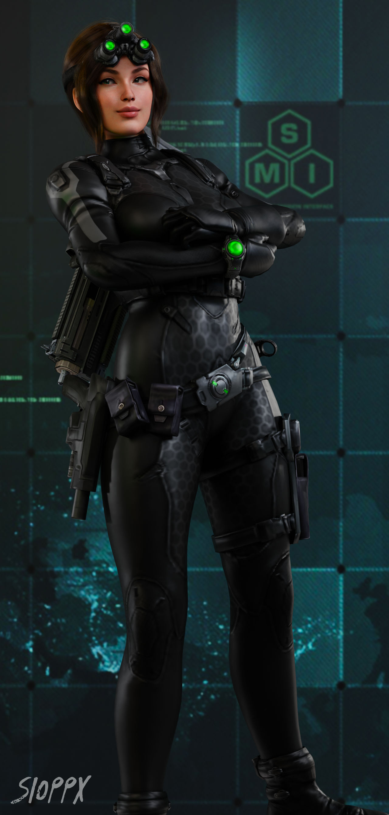 Splinter Cell Samantha Fisher (OC) by SioppX on DeviantArt