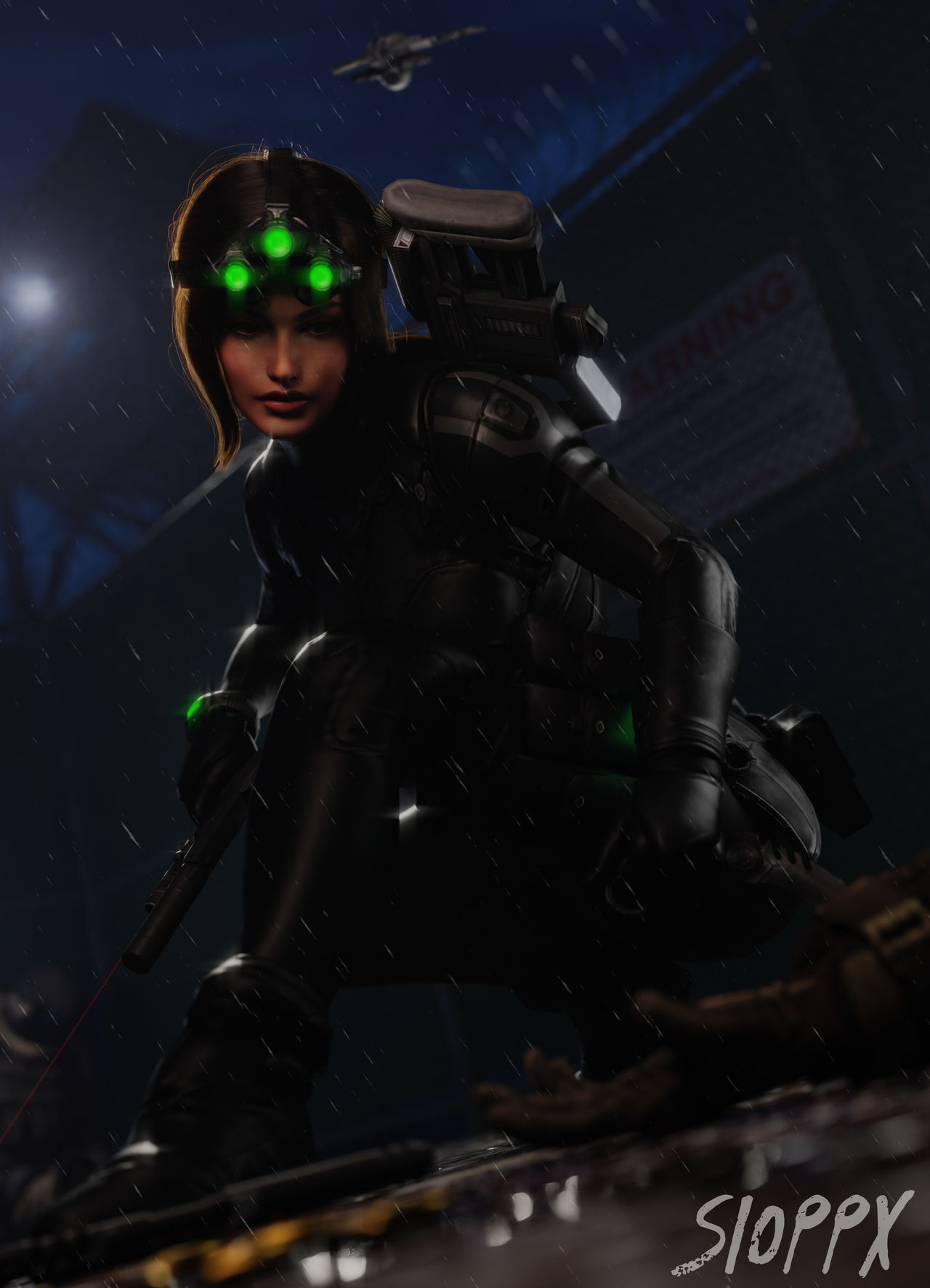 Splinter Cell Samantha Fisher Infiltration Mission by SioppX on DeviantArt