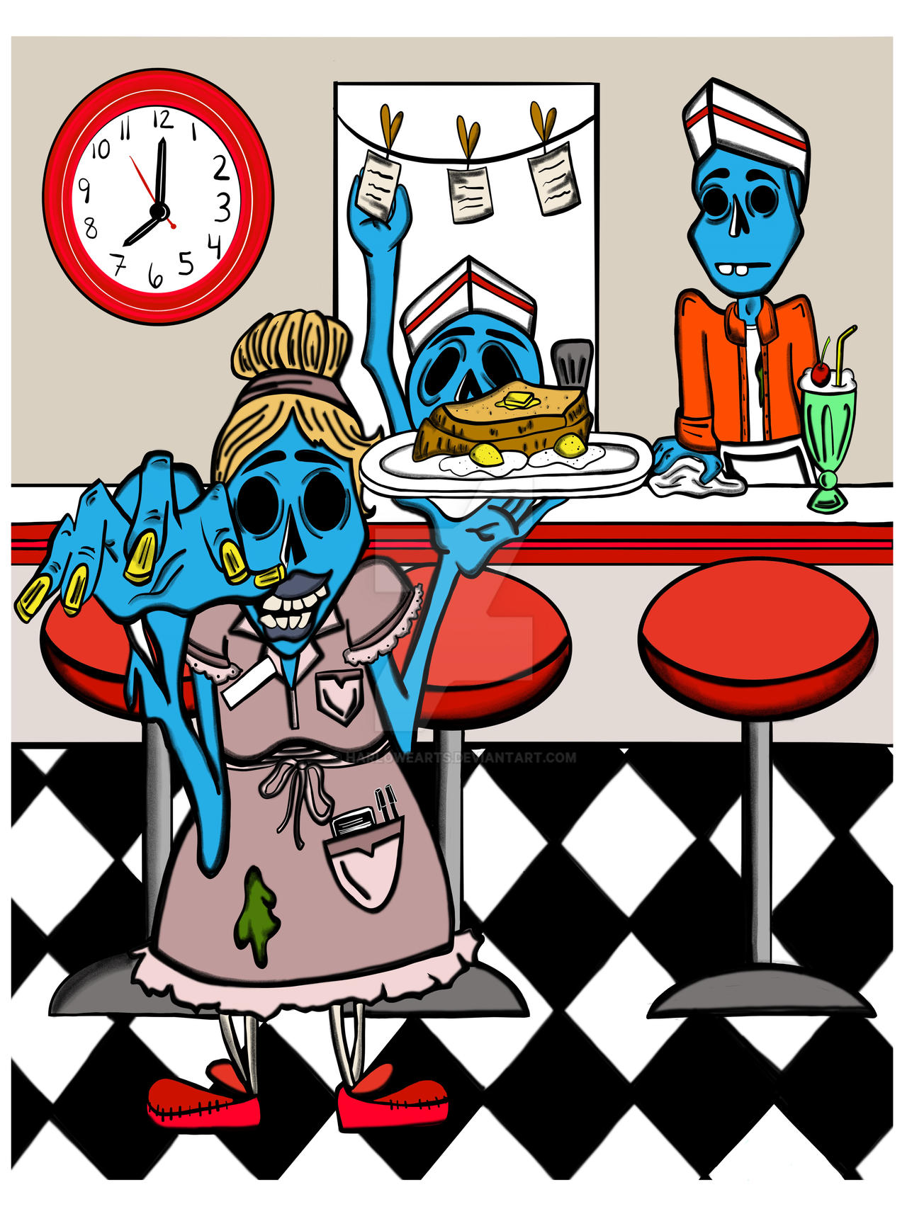 Short Order Cook by Harlowearts on DeviantArt