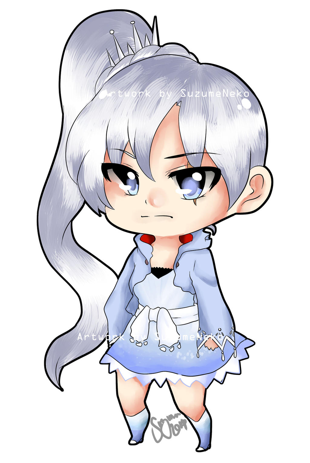 RWBY chibi-Weiss Schnee