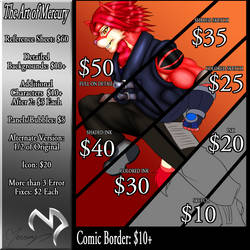 New Commission Prices