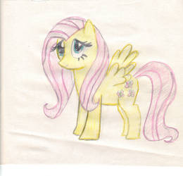 Fluttershy hand drawn