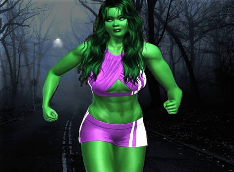 JESSIE THE SHE-HULK:  The Road Less Traveled