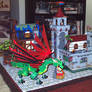Brick-Based Medieval Scene