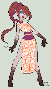 Some zombie kimono girl adopt