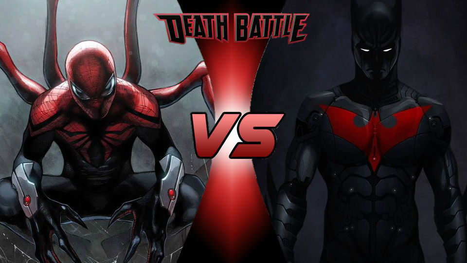 The Superior Spider Man Vs Batman Beyond  By Pokes by Trident346