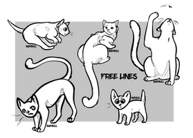 [F2U] Free Cat Lines - Base Pack