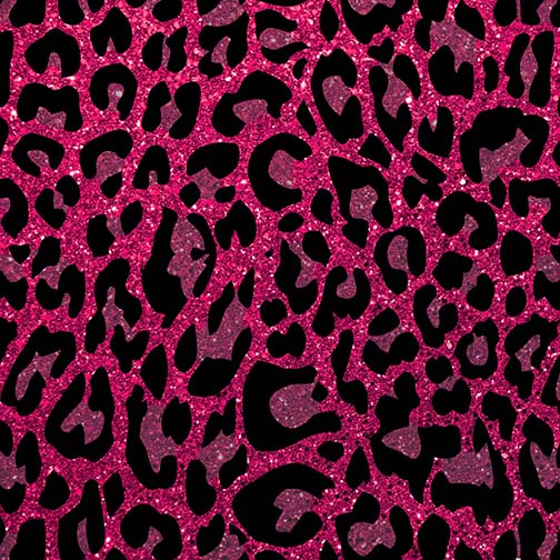 Glitter Leopard Print in Pink by gjsartstudio on DeviantArt