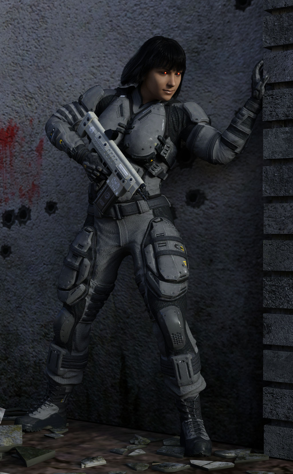 Cameron Among the Ruins 02 by CSBsInfiniteWorlds on DeviantArt