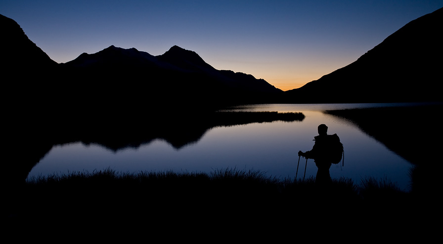 Twilight over Vanoise