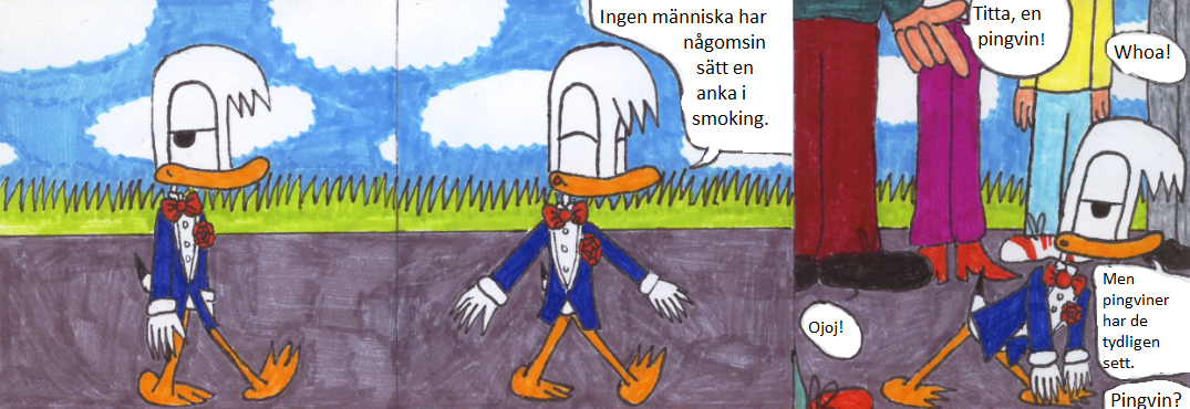 Andke Anka Comic Strip33 (Swedish)