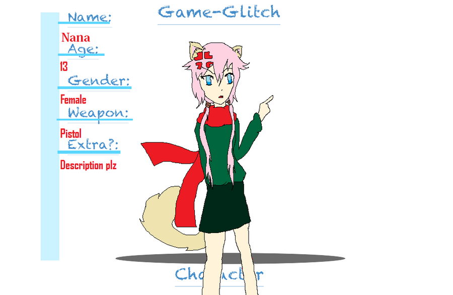 .Game glitch app. Nana by itsaman123 on DeviantArt