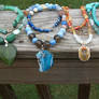 Gemstone beaded necklaces for sale