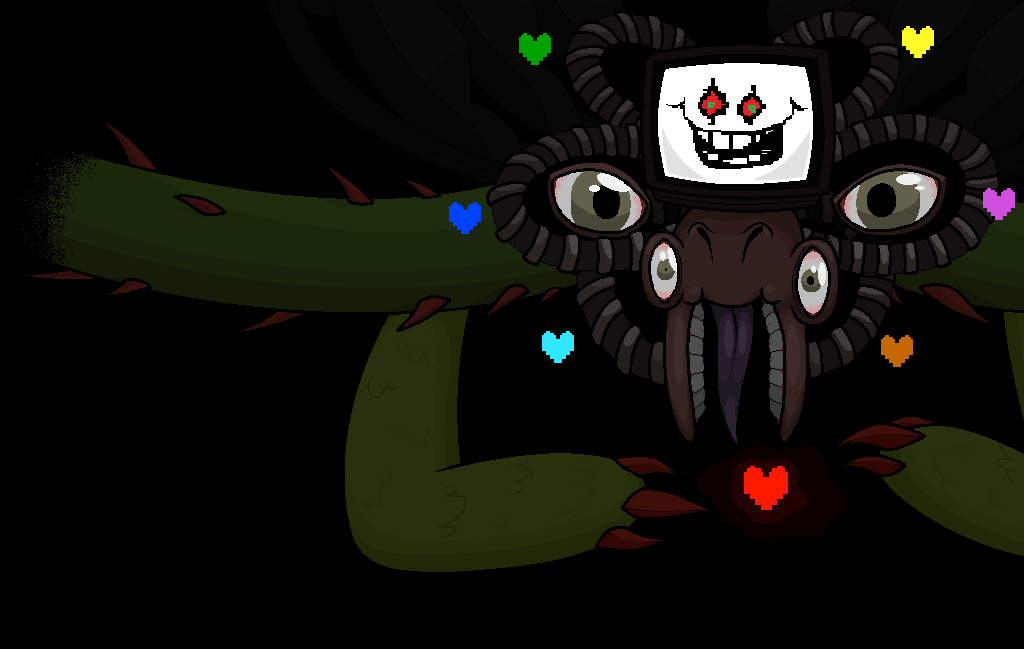 Undertale World Omega Flowey Boss by LeTaiNguyen86 on DeviantArt