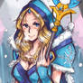 DOTA 2 Rylai The Crystal Maiden FanArt