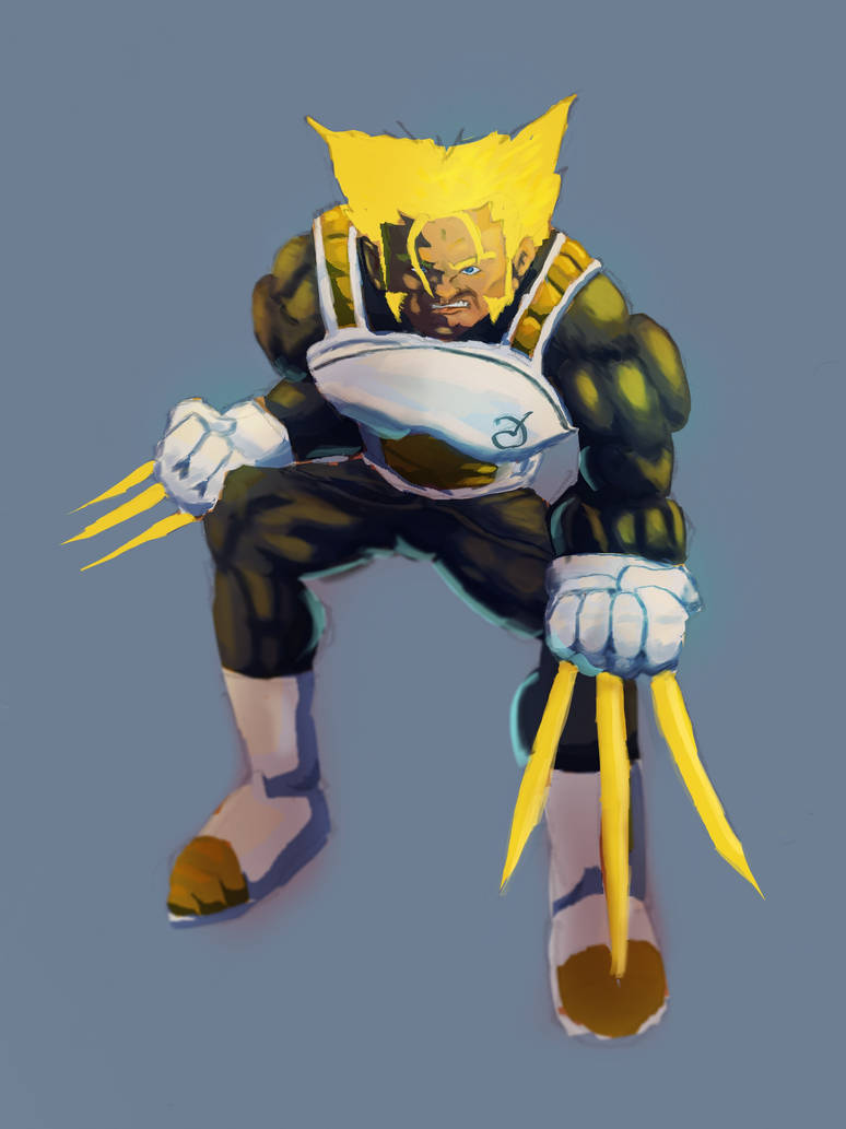 Super Saiyan Wolverine by iancadz on DeviantArt