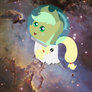 Silly pony in space!