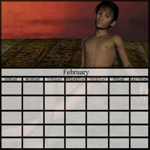 Mozenrath Calendar February