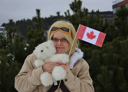 Canada cosplay - My precious pet