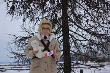 Canada cosplay - Holy maple, brother...