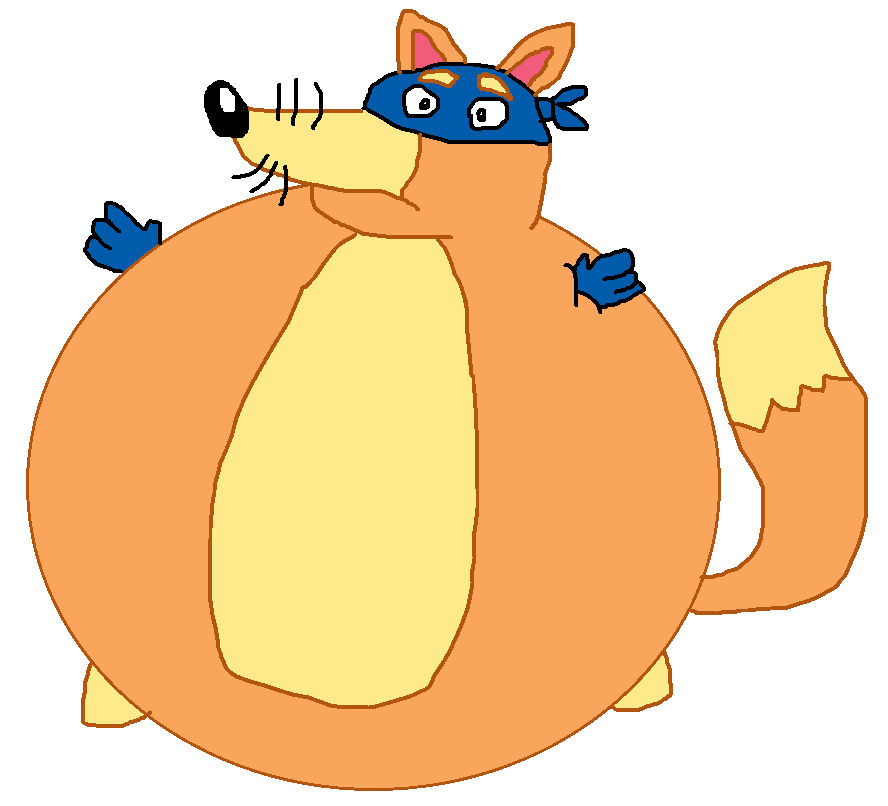 Swiper's Hybrid Weight Gain/Inflation by RudyTheFatFox2010 on DeviantArt