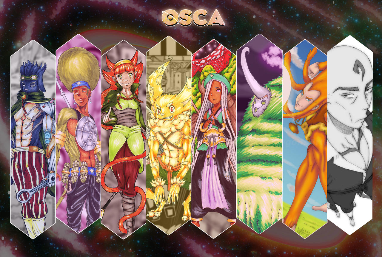 Osca Carson The Main Cast Of OSCA by OgonoArtFamily on DeviantArt