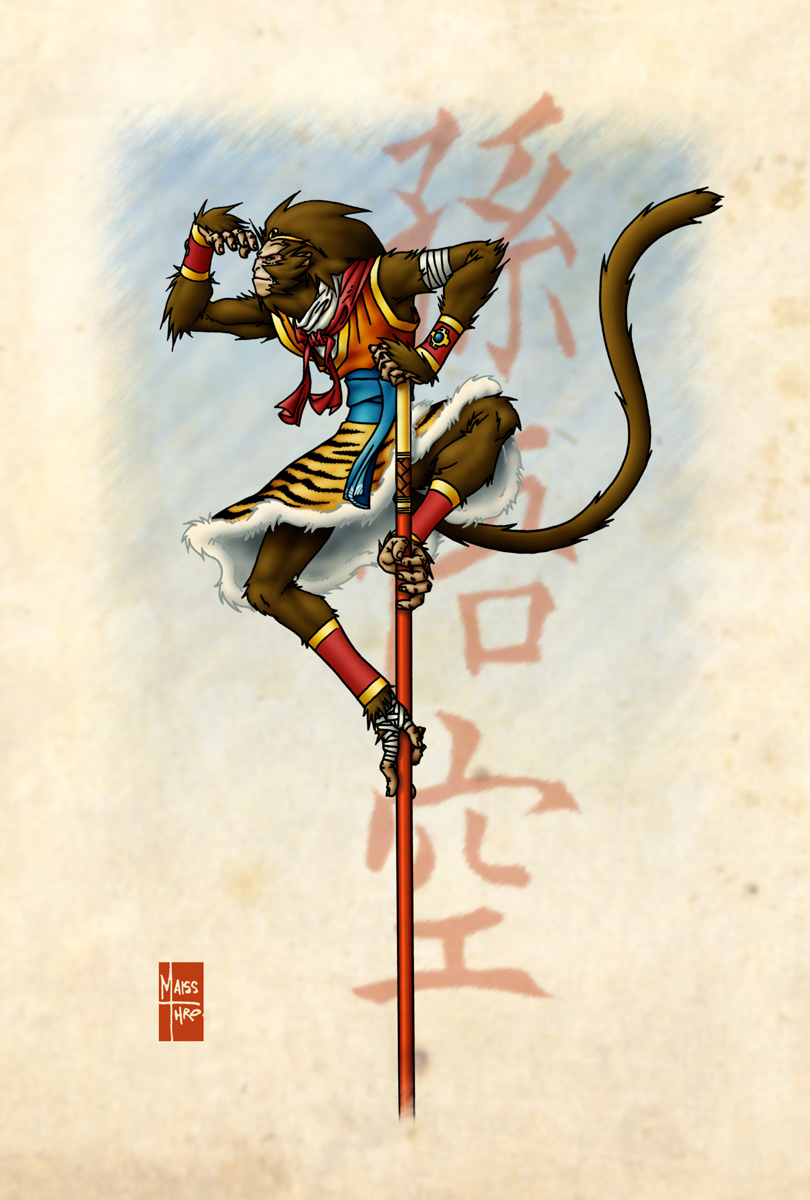 Sun Wukong By Maiss Thro On Deviantart