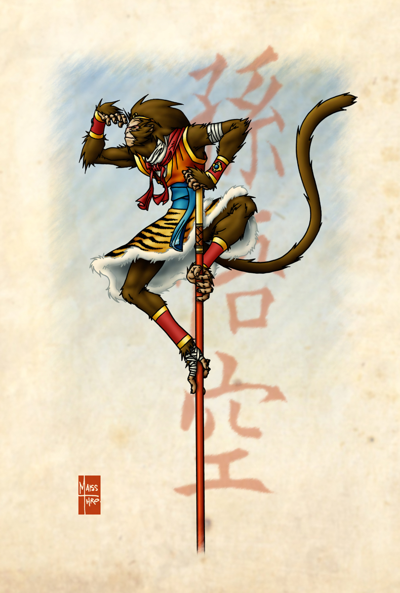 Sun Wukong By Maiss Thro On Deviantart Sun Wukong By Maiss Thro On Deviantart