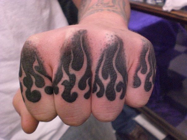 flame tattoo