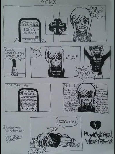 MCRX- My Chemical Trollmance (Heartbreak) Comic