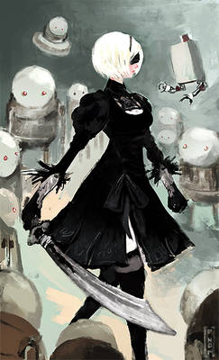 2b Fan art