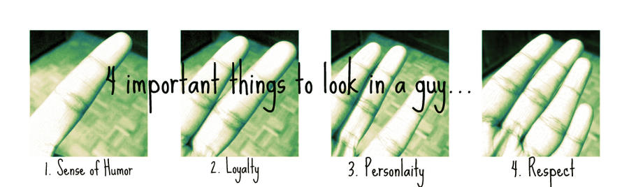 Things to look in a guy