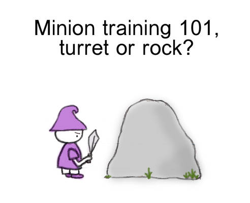 Turret or Rock?